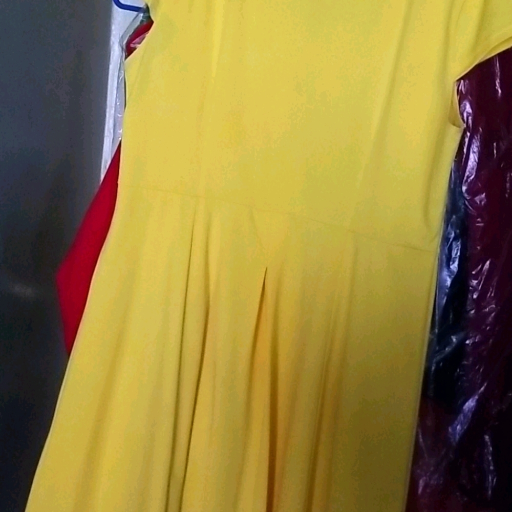 PAUKULA Yellow Dress Sz XXL - Picture 5 of 6